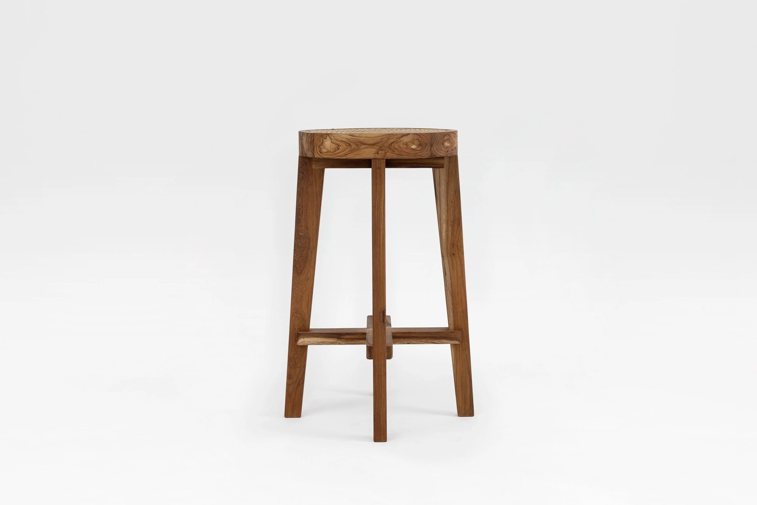 Jeanneret Cane Stool