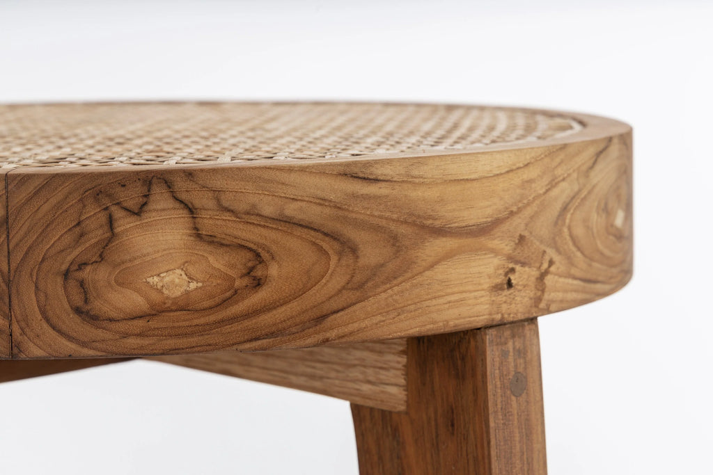 Jeanneret Cane Stool