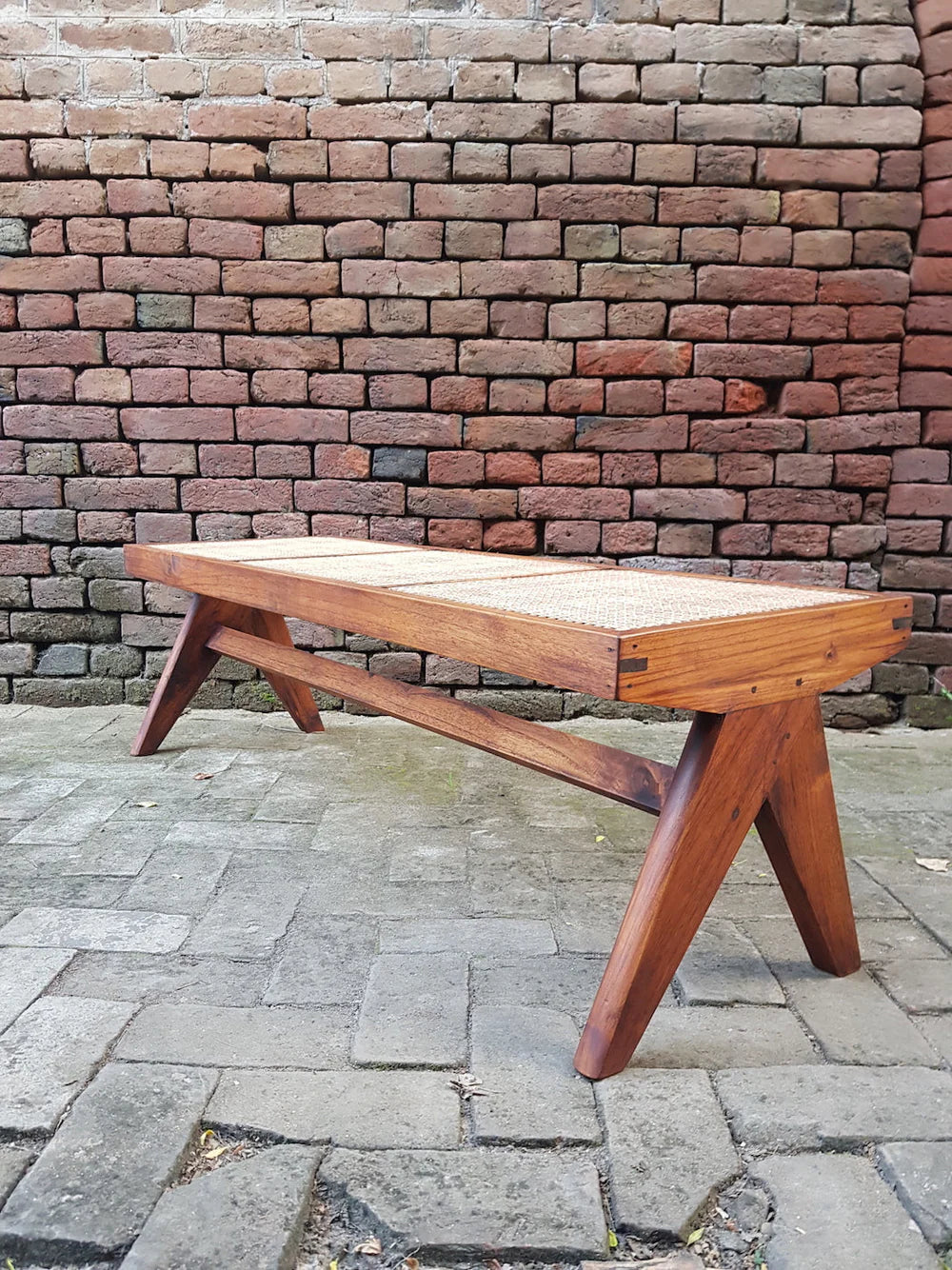 Pierre Jeanneret Library Bench