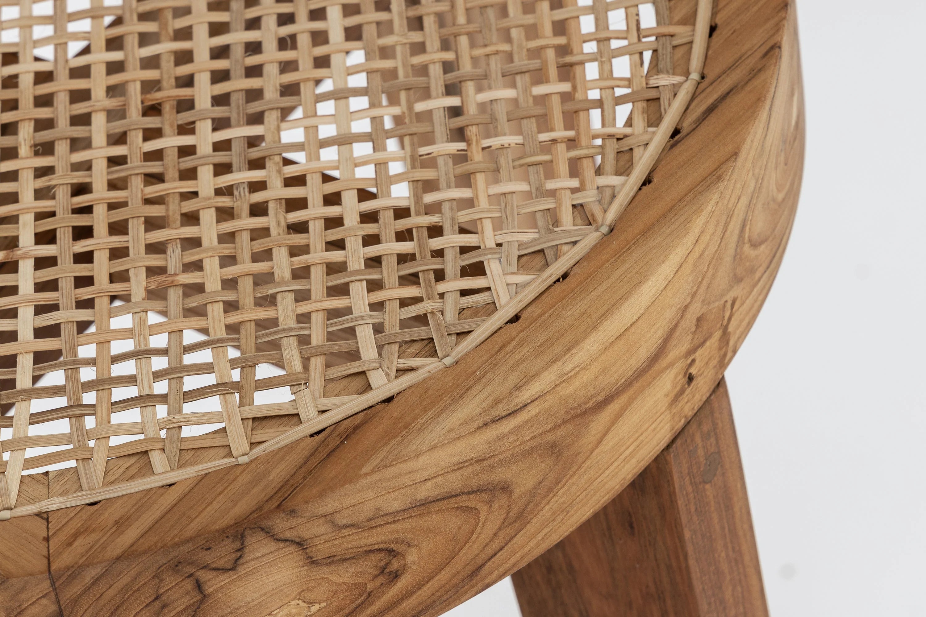 Jeanneret Cane Stool